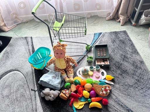 Buy & Sell Minworth Trade Park Birmingham - Photos for Toy Shopping Trolley Basket Till Doll etc