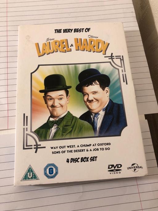Buy & Sell Bamber Bridge South Ribble - Photos for Laurel & Hardy - The Very Best of - 4 x DVD