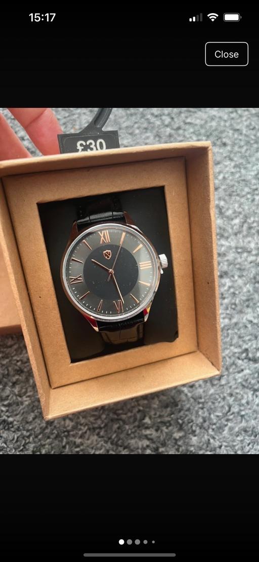 Buy & Sell Norbury South West London - Photos for Brand new men’s black leather strap size one