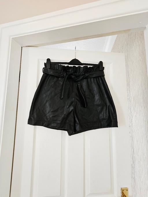 Buy & Sell Newton Doncaster - Photos for Faux leather shorts, size 12.NEW without tags