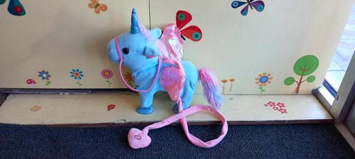 Buy & Sell Westcliff-on-Sea Southend-on-Sea - Photos for Blue walking magic unicorn plush toy