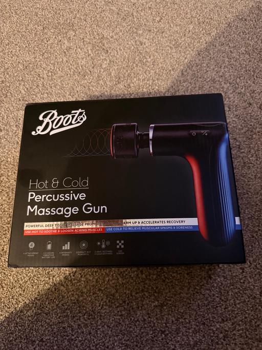 Buy & Sell Pensnett Dudley - Photos for Boots Hot & Cold Massage Gun (NEW)