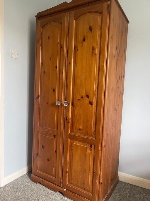 Buy & Sell Wanborough Guildford - Photos for Sturdy Pine Wardrobe