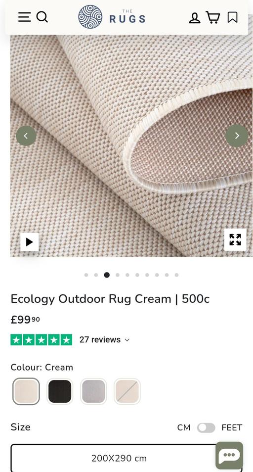 Buy & Sell Smethwick Sandwell - Photos for brand new extra large outdoor rug 200×290cm