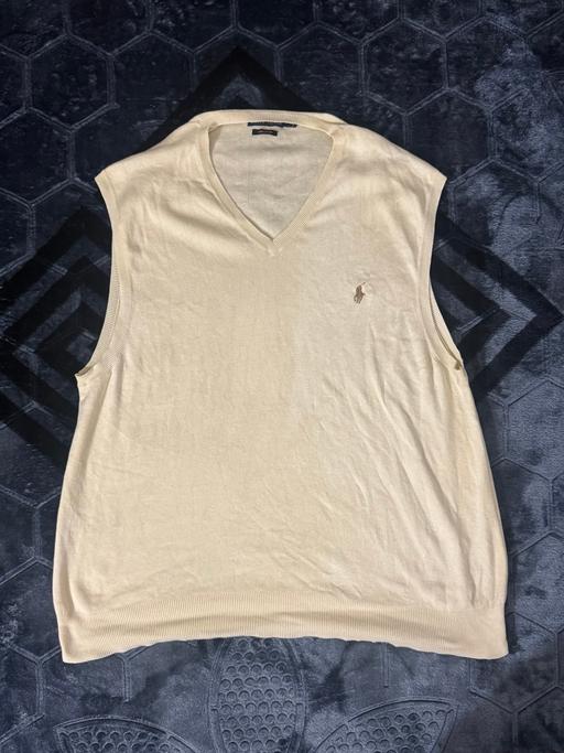 Buy & Sell Blackburn Blackburn with Darwen - Photos for Polo Ralph Lauren Sweater Vest XL Cream
