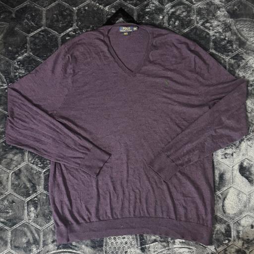 Buy & Sell Blackburn Blackburn with Darwen - Photos for Polo Ralph Lauren Sweater XXL Purple V-Neck