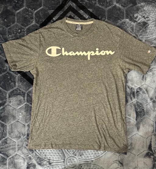Buy & Sell Blackburn Blackburn with Darwen - Photos for Champion T-Shirt XL Grey Script Logo Tee Mens