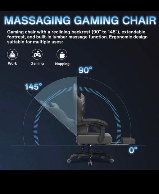 Buy & Sell Colney Hatch North London - Photos for Luxury Gaming Chair with Massage Function 😮‍💨