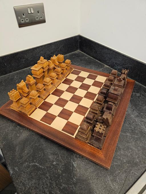 Buy & Sell Whittington Lichfield - Photos for Wooden Chess Set Beautiful pieces 😍