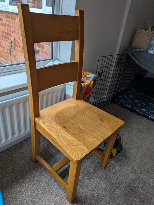 Buy & Sell Elton Cheshire West and Chester - Photos for Oak Dining Chairs (set of 6)