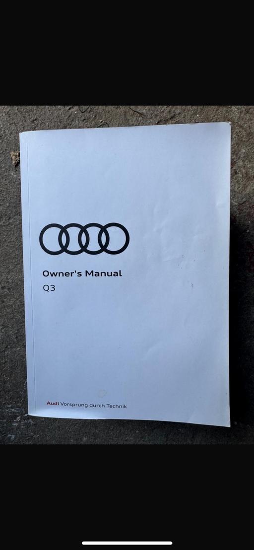 Vehicles Ynysddu Caerphilly - Wales - Photos for Audi Q3 2021 onwards owners manual