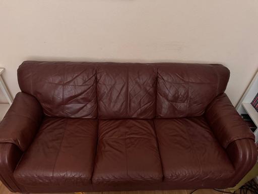Buy & Sell Brixton South East London - Photos for X2 Brown leather sofas
