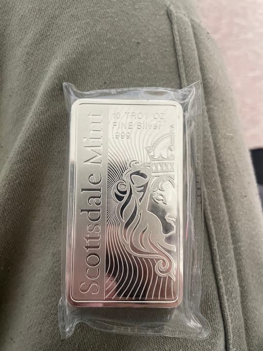 Buy & Sell Landbeach South Cambridgeshire - Photos for 10 oz silver bar Scottsdale mint
