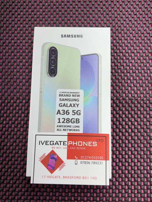 Buy & Sell Bradford City Centre Bradford - Photos for Galaxy A36 5G | 128GB | Brand New