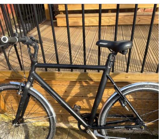 Buy & Sell Harrow North West London - Photos for Gents Black hybrid Bicycle Large 23'' Frame