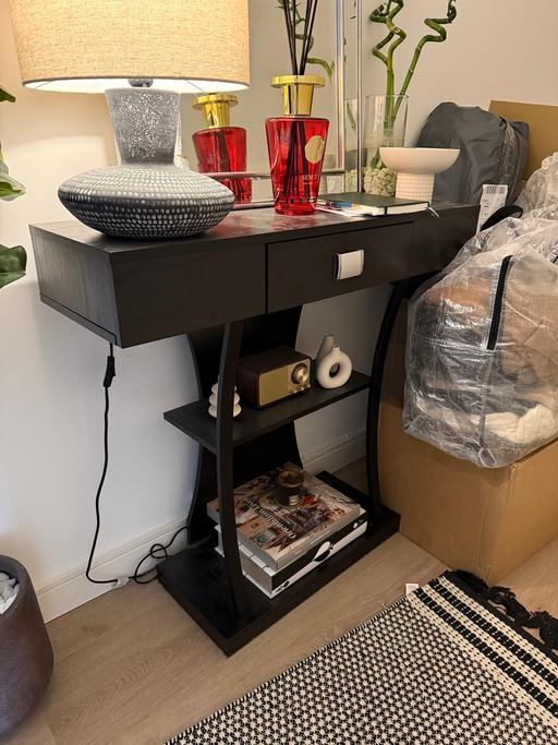 Buy & Sell Gunnersbury West London - Photos for Elegant black console Table with storage