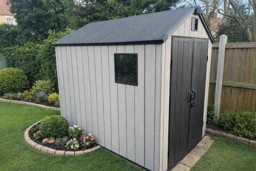 Buy & Sell Minster Thanet - Photos for 6x8 garden shed, apex roof, plastic shell