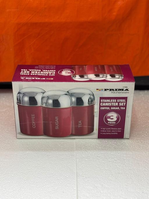 Buy & Sell Yardley Birmingham - Photos for Prima Stainless Steel Canister Set