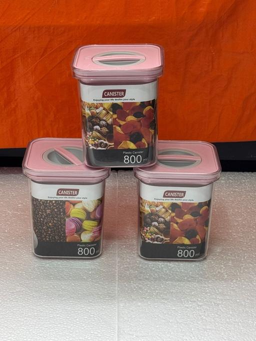 Buy & Sell Yardley Birmingham - Photos for Plastic Food Canister Set 800ml