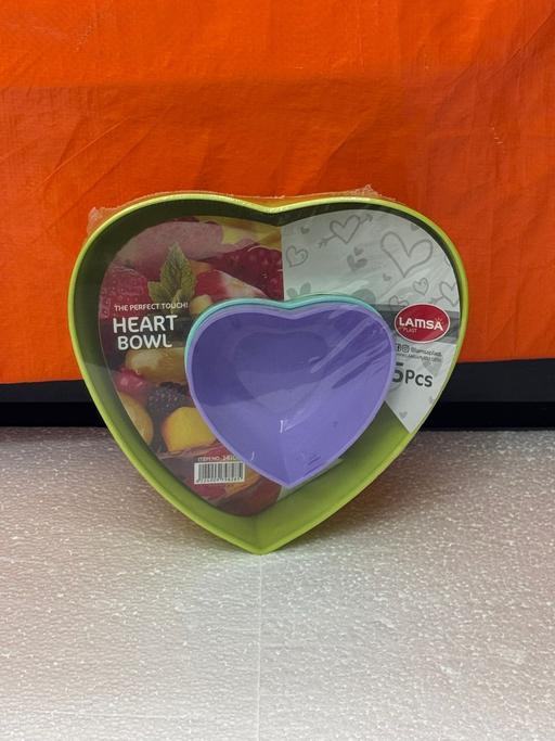 Buy & Sell Yardley Birmingham - Photos for Lamsa Plast Heart Bowl Set