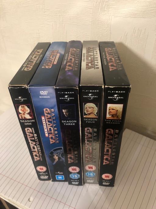 Buy & Sell Bamber Bridge South Ribble - Photos for Battlestar Galactica - DVD Boxset x 5