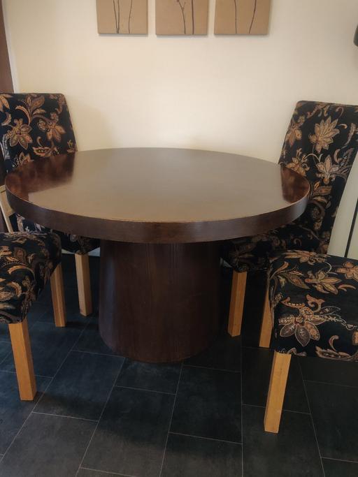 Buy & Sell Leamington Spa Warwick - Photos for Solid Wood Round Pedestal Dining Table