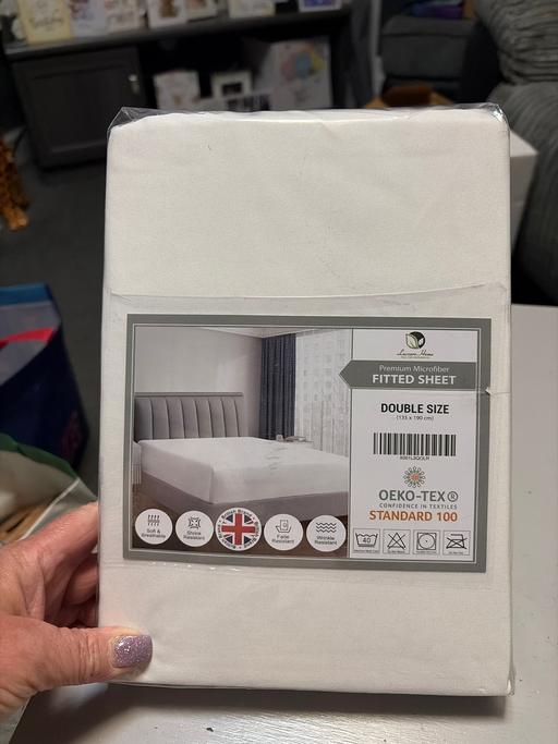 Buy & Sell Duckmanton Chesterfield - Photos for Double fitted sheet