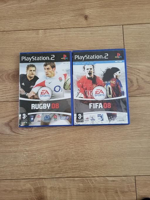 Buy & Sell Kingstanding Birmingham - Photos for playstation 2 Fifa 08 & Rugby 08