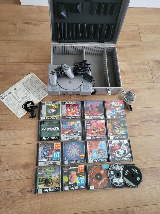 Buy & Sell Streetly Walsall - Photos for Playstation 1 Bundle in carry case