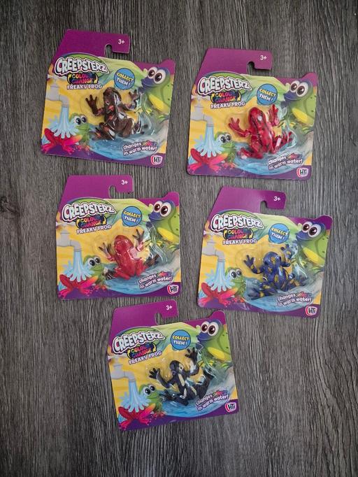 Buy & Sell Crumpsall Manchester - Photos for Creepsterz Colour Changing Frogs 70p EACH