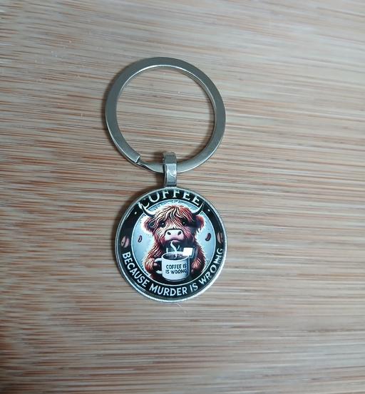 Buy & Sell Bradley Fold Trading Estate Bury - Photos for Highland Cow Keyring New