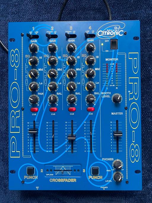 Buy & Sell Upper Norwood South East London - Photos for PRE-OWNED CITRONIC DJ MIXER PRO-8