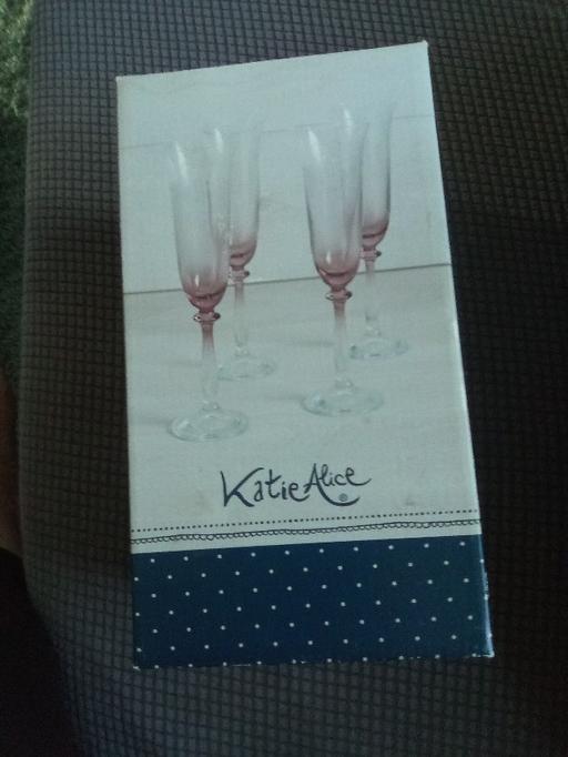 Buy & Sell Frankley Bromsgrove - Photos for set of 4 flute glasses