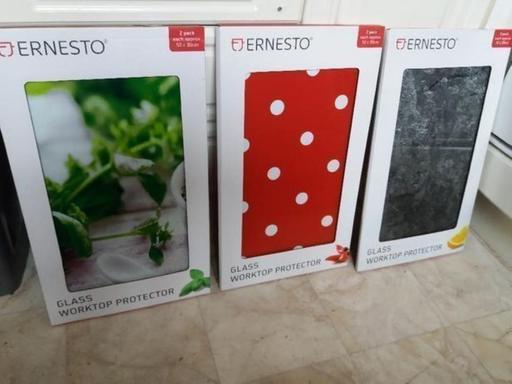 Buy & Sell Oxley Wolverhampton - Photos for Ernesto 2piec glass worktop protectors £10ech