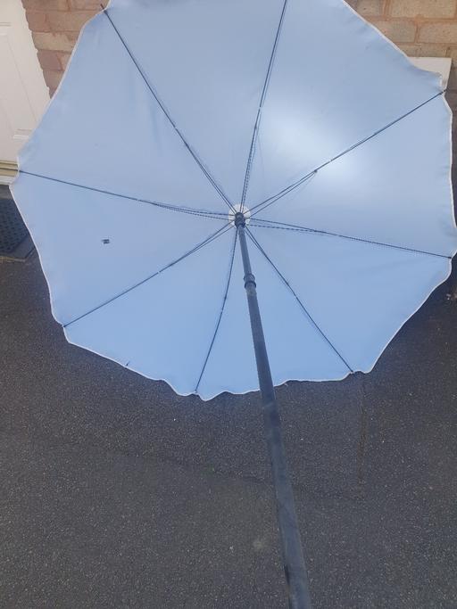 Buy & Sell Pensnett Dudley - Photos for 5ft Wide Blue Parasol, Decent Condition ,