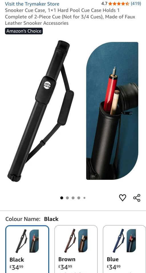 Buy & Sell Smethwick Sandwell - Photos for brand new snooker cue case