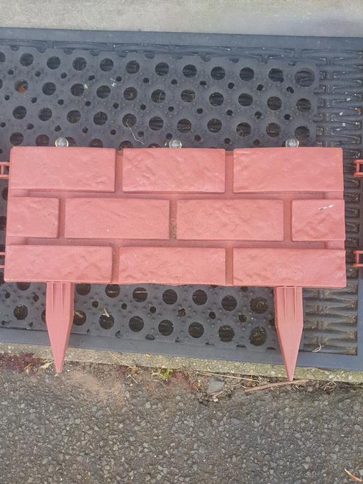 Buy & Sell Pensnett Dudley - Photos for 2 x 13 foot Of Plastic Brick Grass Boarders,