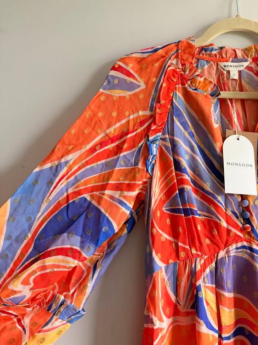 Buy & Sell Leagrave Luton - Photos for MOONSOON ORANGE DRESS