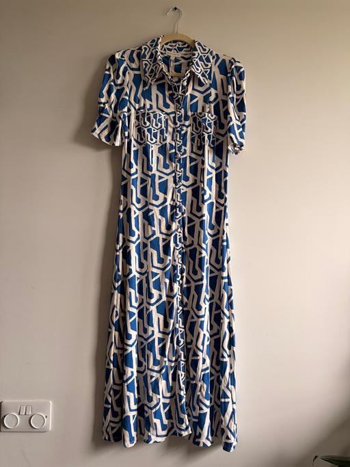 Buy & Sell Leagrave Luton - Photos for MONSOON COBALT LONG DRESS