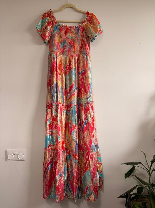 Buy & Sell Leagrave Luton - Photos for MONSOON LONG DRESS MULTI COLOUR