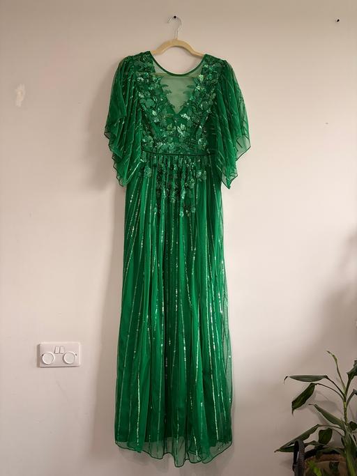 Buy & Sell Leagrave Luton - Photos for Monsoon Green Long Beaded Dress