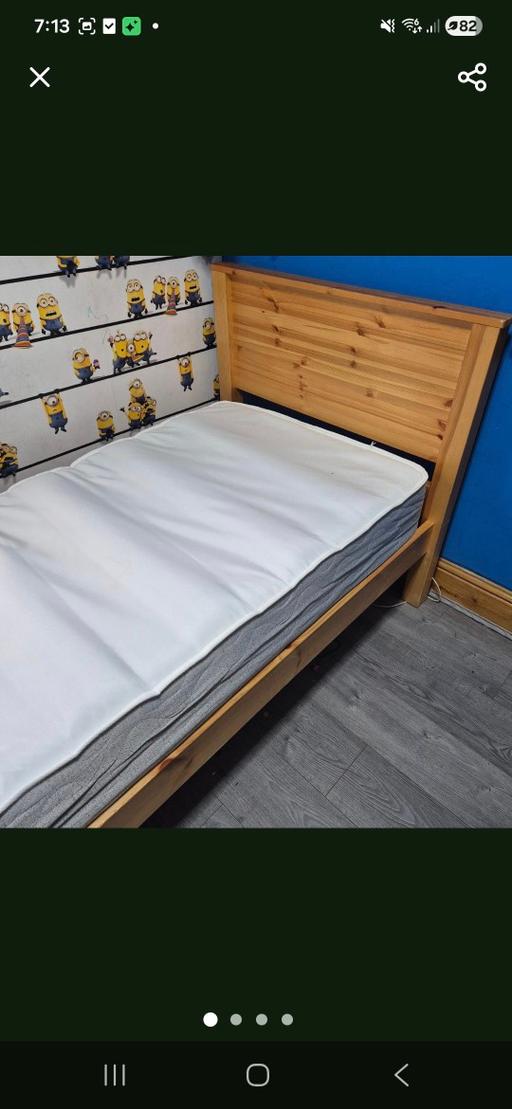 Buy & Sell New Shires Industrial Estate Birmingham - Photos for Single pine bed with pull out drawers