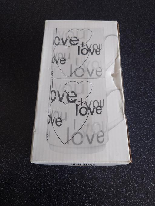 Buy & Sell Woodthorpe Charnwood - Photos for 2 stackable love mugs