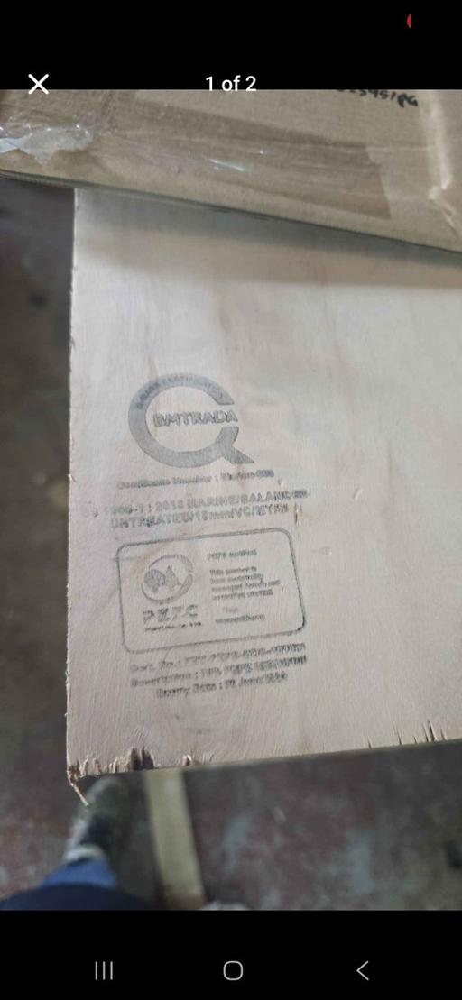 Buy & Sell Lyng Sandwell - Photos for Marine ply 18mm new sheets £45 rrp £69