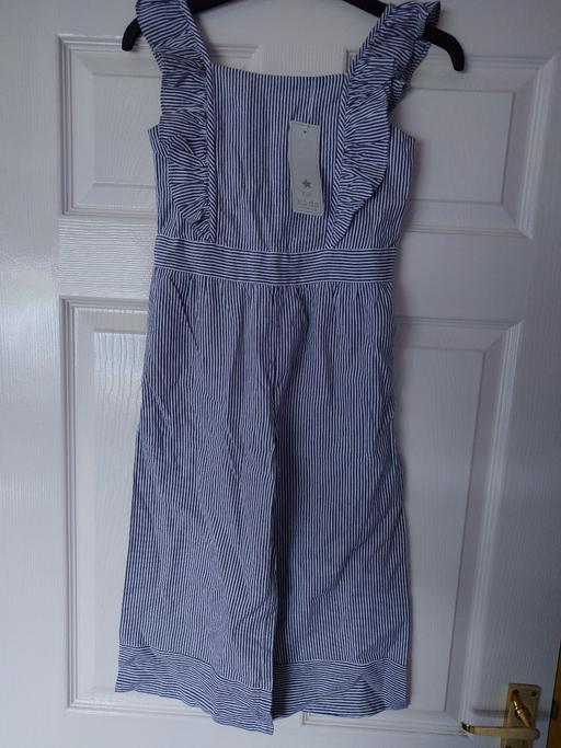 Buy & Sell Woodthorpe Charnwood - Photos for Girls blue/white striped jumpsuit size 8-9Y