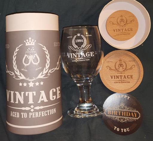 Buy & Sell Burton Latimer North Northamptonshire - Photos for 1984 beer glass