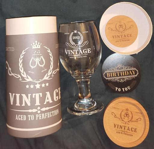 Buy & Sell Burton Latimer North Northamptonshire - Photos for 2003 beer glass