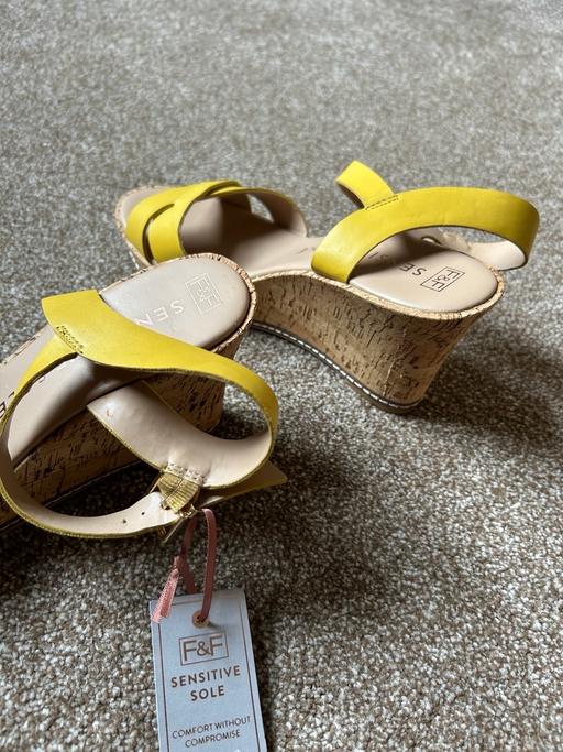 Buy & Sell Stourbridge Dudley - Photos for F&f leather sensitive sole wedges