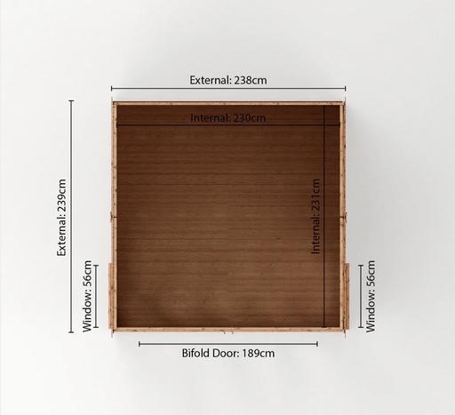 Buy & Sell Hurst Green Dudley - Photos for 8x8 Vermont Summerhouse