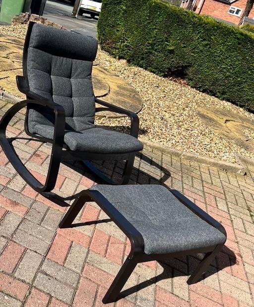 Buy & Sell Bescot Walsall - Photos for Rocking chair & foot stool